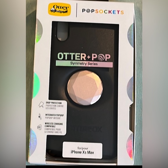 OtterBox Other - OtterBox Symmetry iPhone XS Max Otter+Pop Popsockets Case Cover